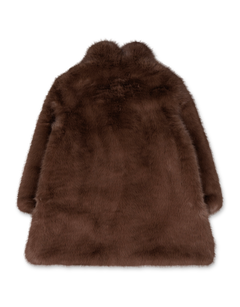 High Neck Fur Coat