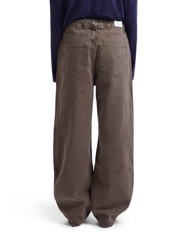 Cinch Back Denim Jeans