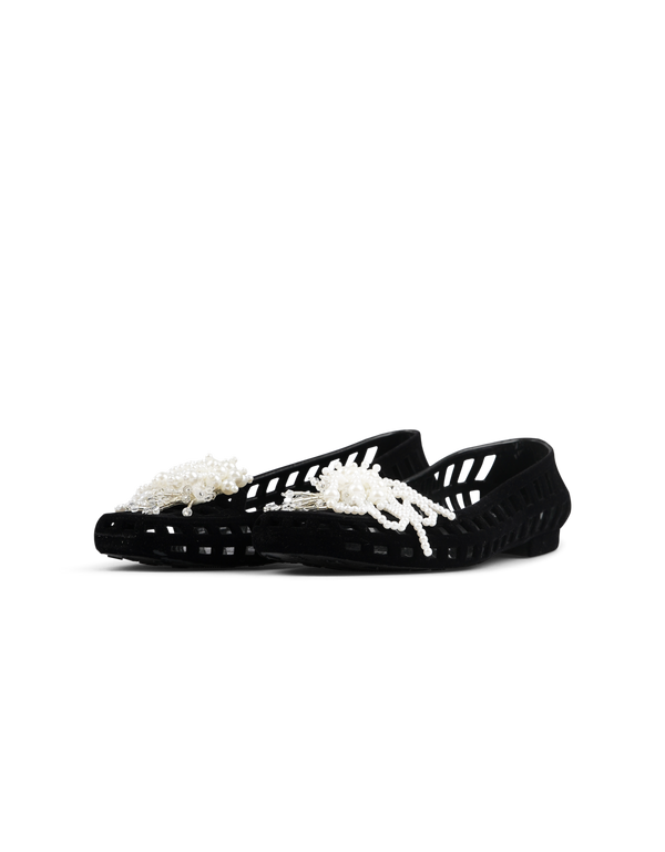 HEAVENLY JELLY Loom Black shoes