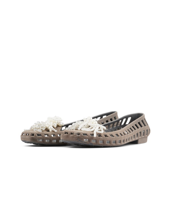 HEAVENLY JELLY Loom Grey shoes