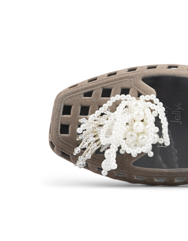 HEAVENLY JELLY Loom Grey shoes