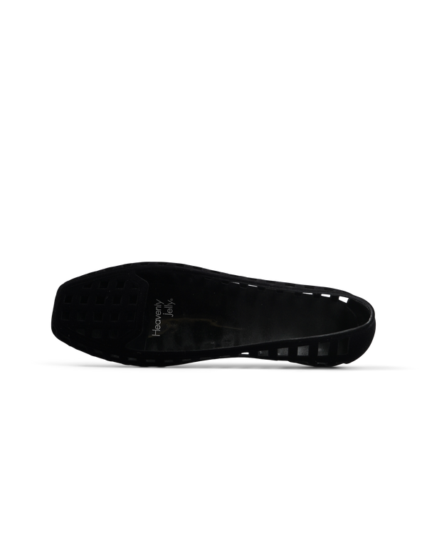 HEAVENLY JELLY Classic Suede Black shoes