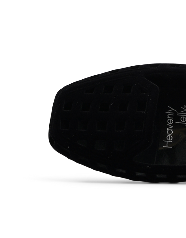 HEAVENLY JELLY Classic Suede Black shoes