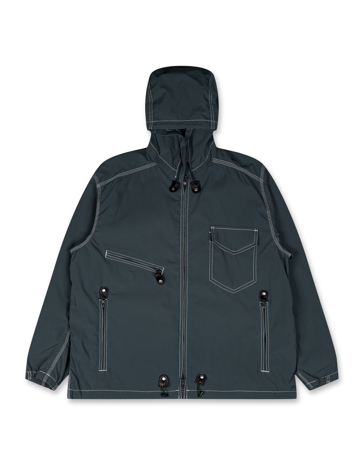 Pilgrim Surf Supply Russel Zip Parka Jacket Green Mens – Rezet Store