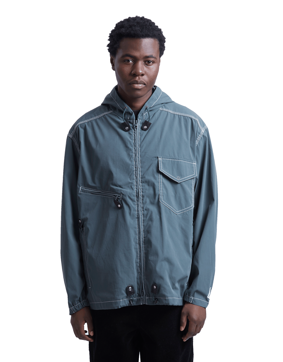 Pilgrim Surf Supply Russel Zip Parka Jacket Green Mens – Rezet Store