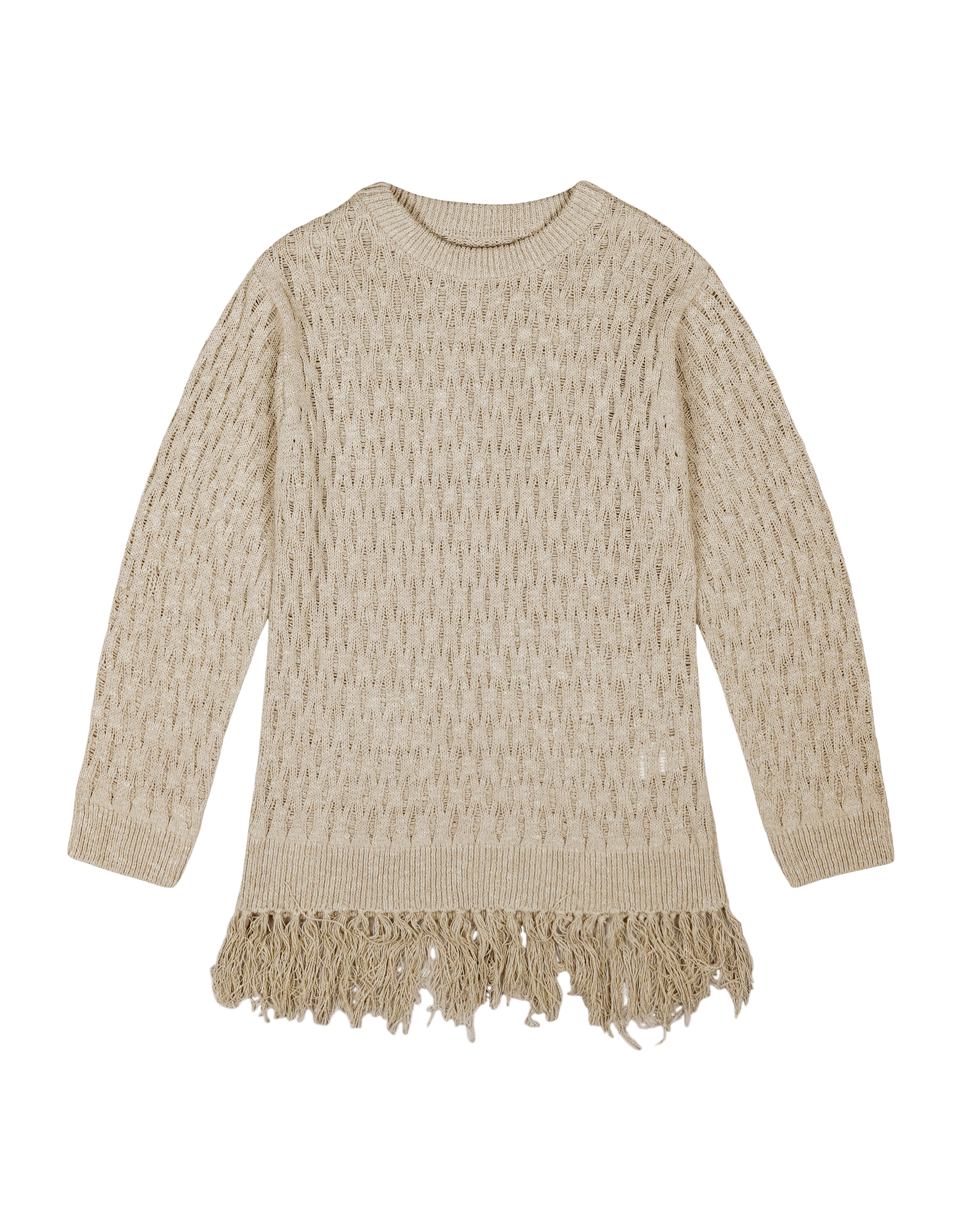Tassel Crewneck Knit