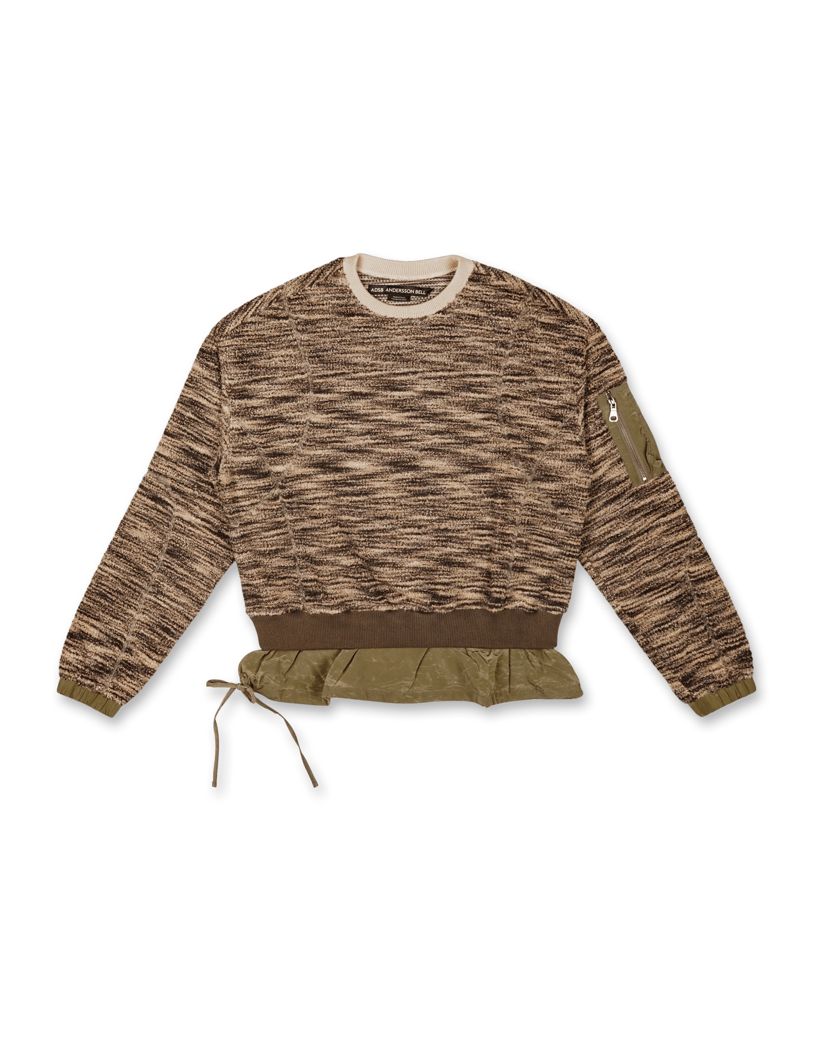 Layered Fleece Sweater