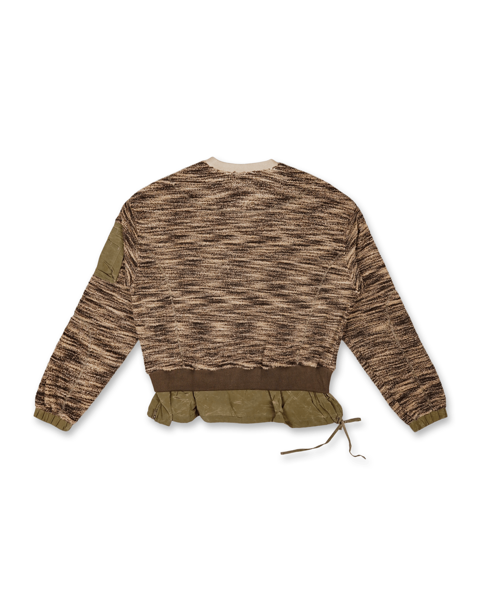 Layered Fleece Sweater