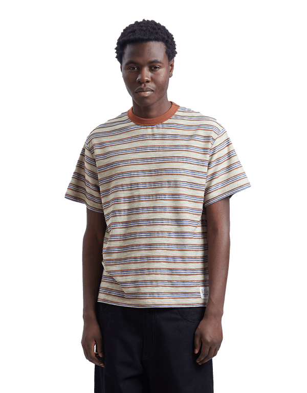 Pudu Stripe Short Sleeve T-Shirt