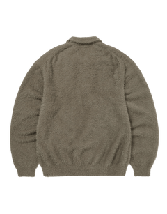 SCT-Logo Shaggy Knit Polo