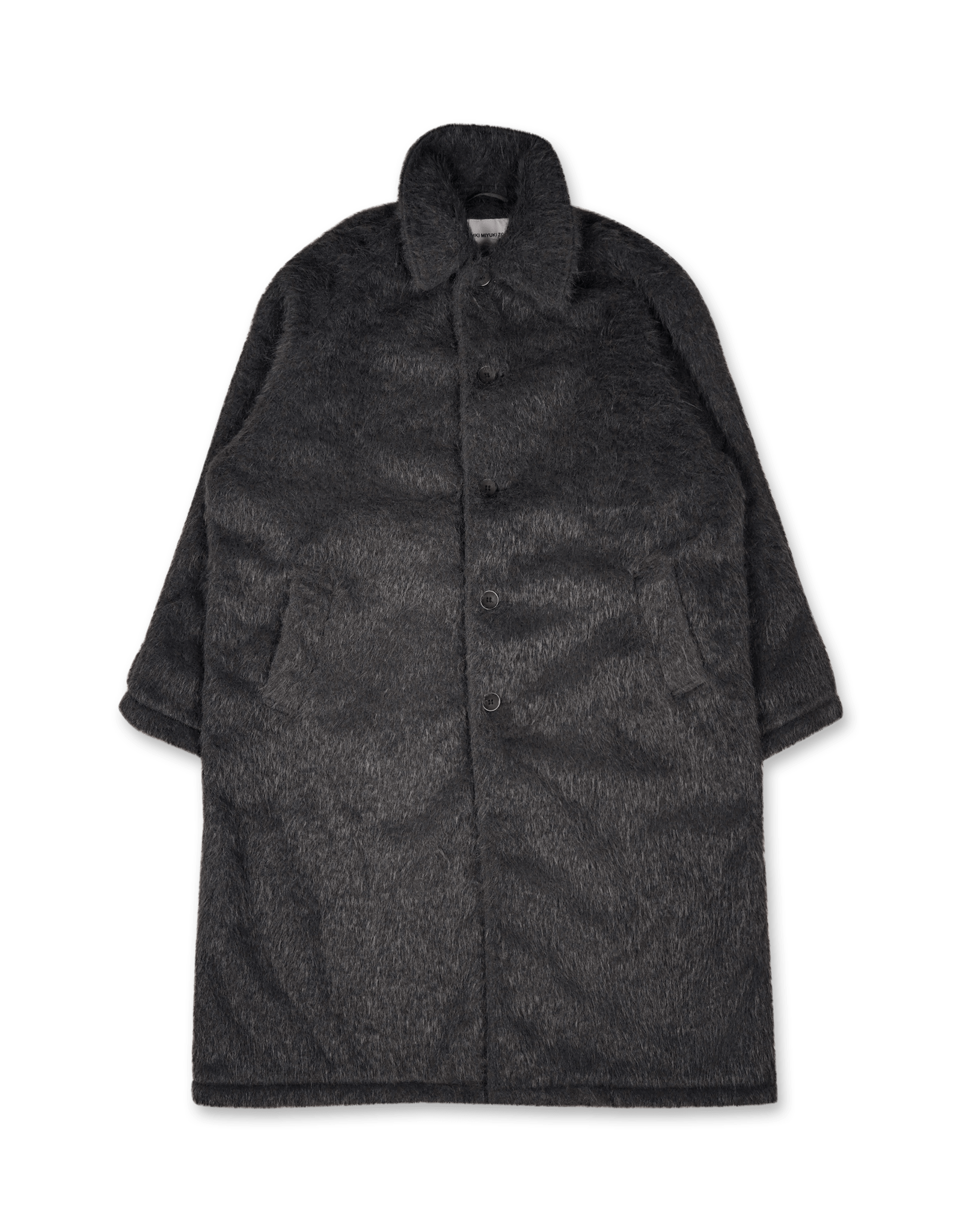 Faux Alpaca Car Coat