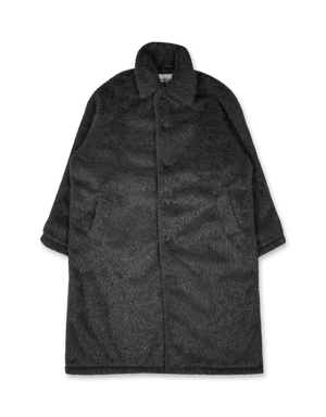 Faux Alpaca Car Coat