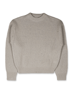 Fluffy Brushed Long Sleeve Knit