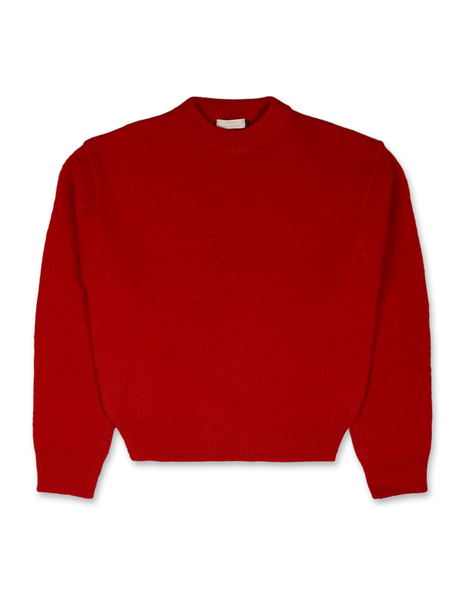 Fluffy Brushed Long Sleeve Knit