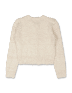 Shaggy Cropped Cardigan