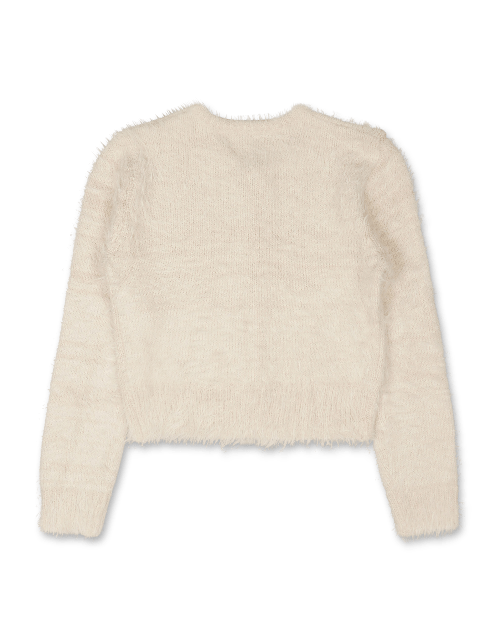 Shaggy Cropped Cardigan