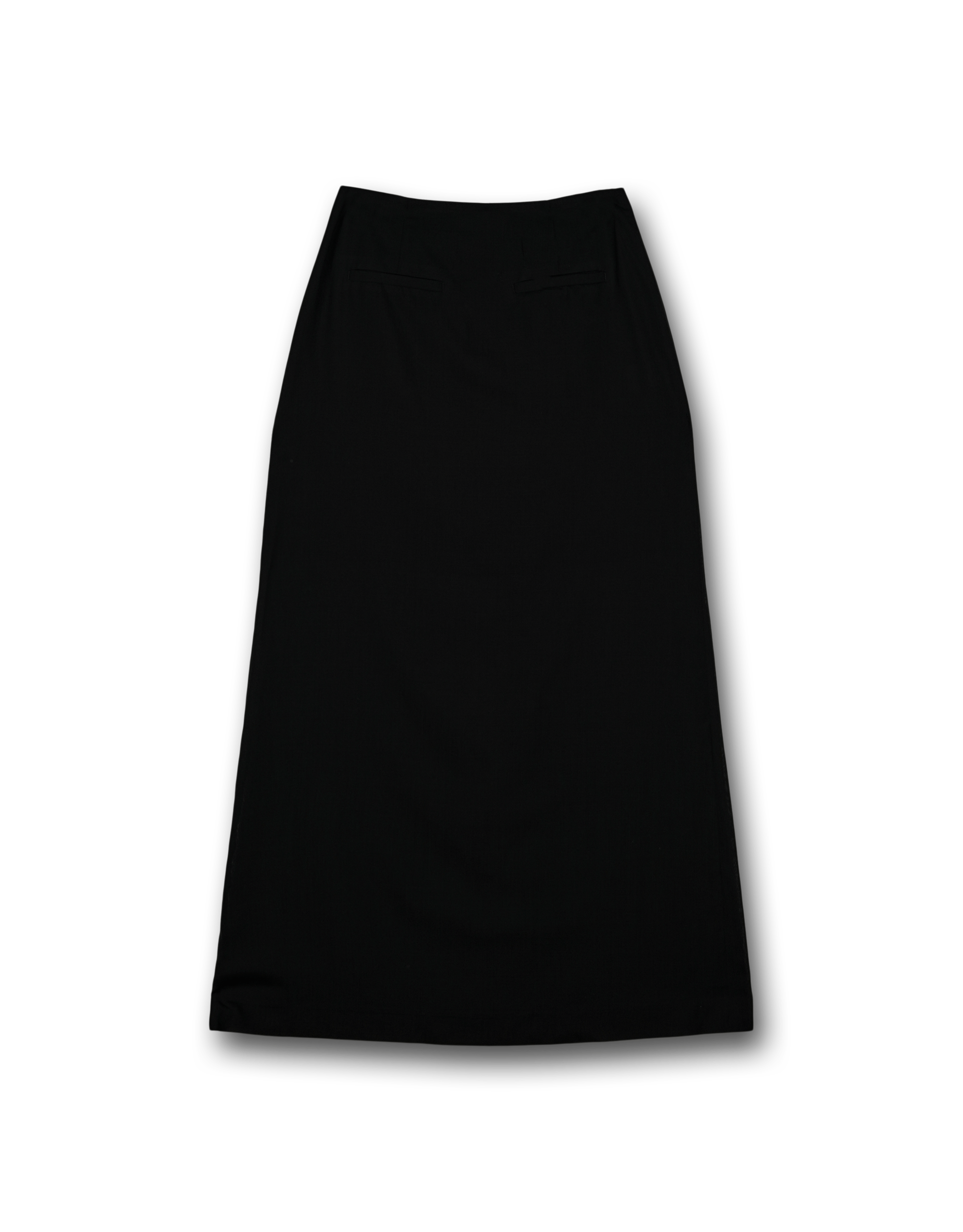 Sheer Maxi Long Skirt