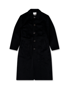 Mens Single Breasted Long Coat