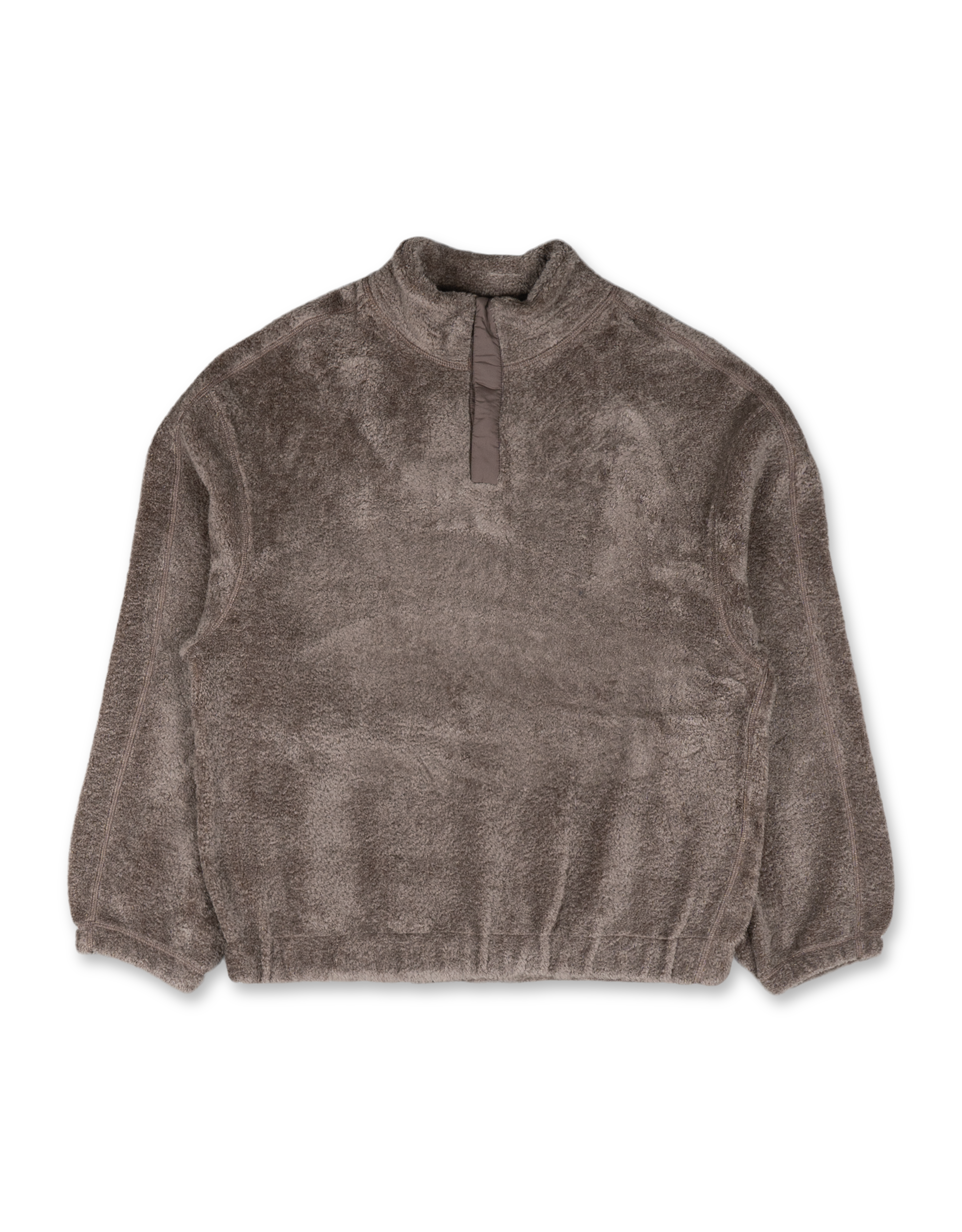 Fluffy Oversized Half Zip Pullover