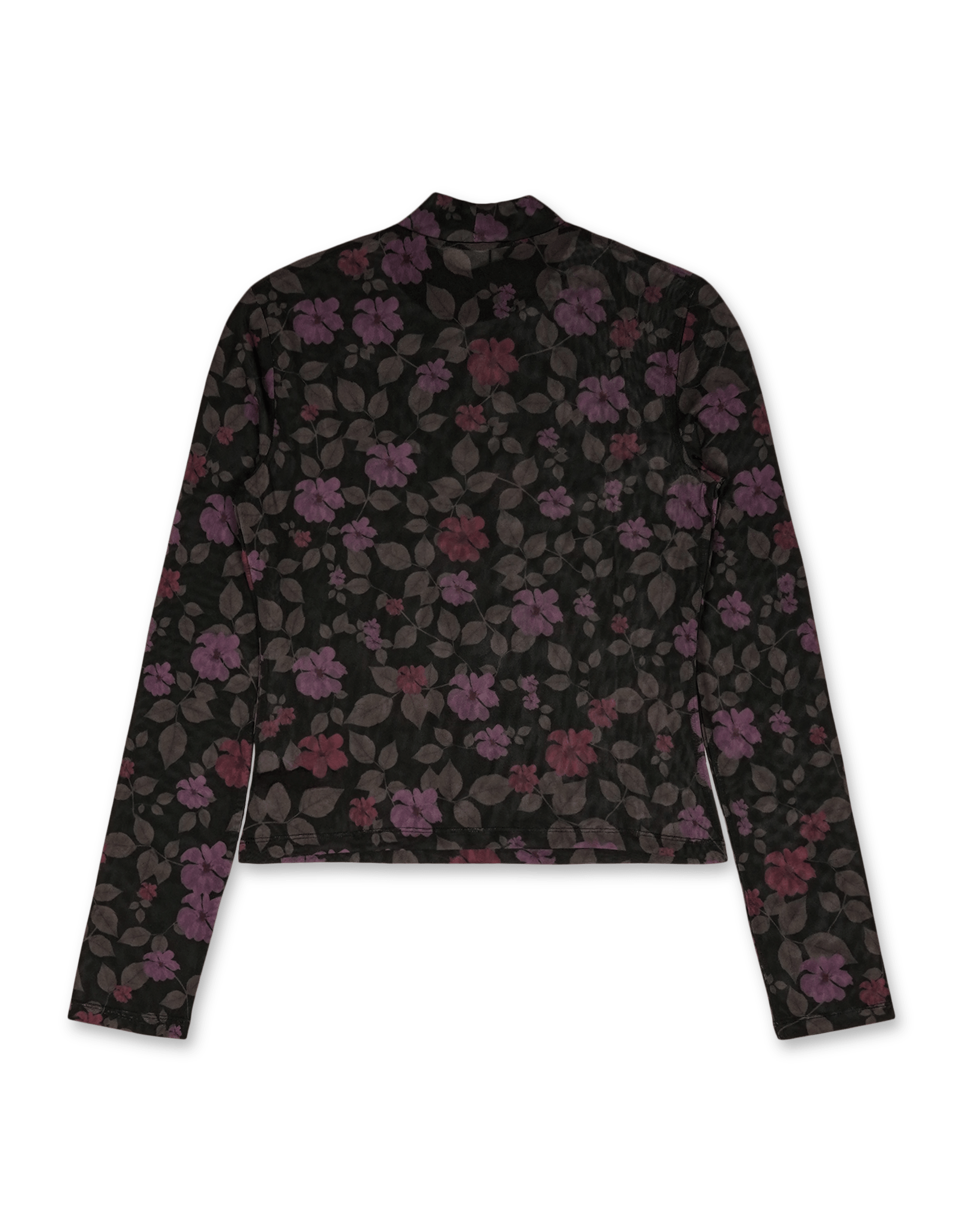 Amomento Floral Mock Neck Top | Rezet Store