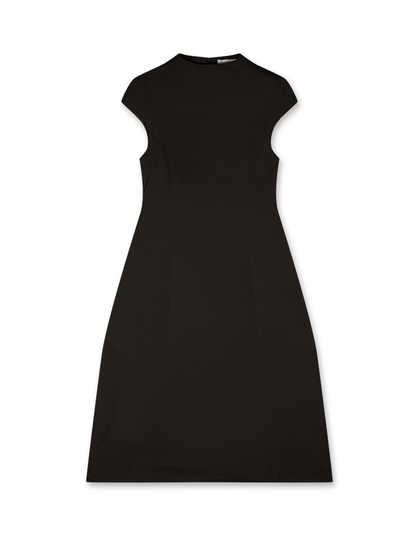 Amomento Taffeta Mock Neck Volume Dress | Rezet Store