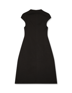 Amomento Taffeta Mock Neck Volume Dress | Rezet Store