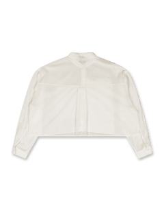 Amomento Drawer Pocket Crop Shirts | Rezet Store