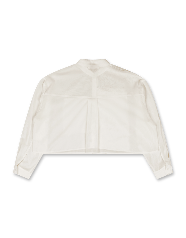 Amomento Drawer Pocket Crop Shirts | Rezet Store