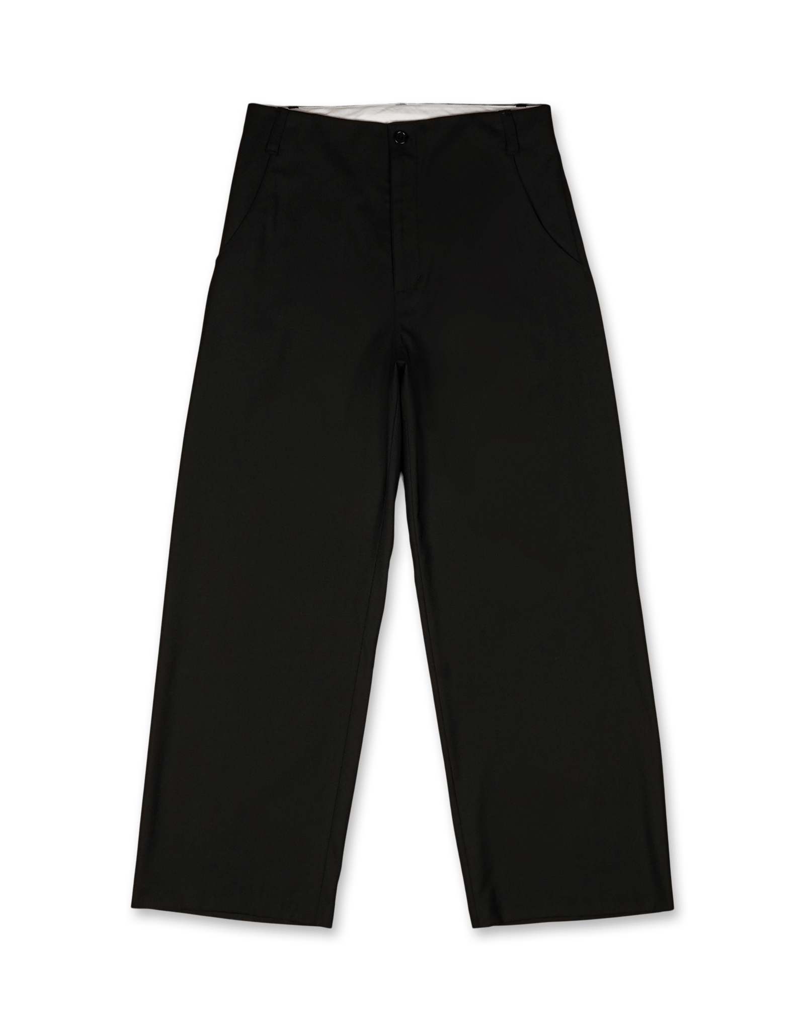 Wool Wide Pants