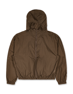 Amomento Sheer Nylon Raglan Hooded Jumper | Rezet Store