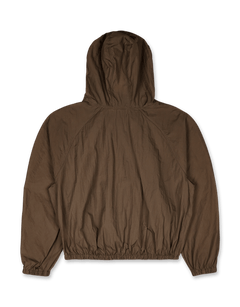 Amomento Sheer Nylon Raglan Hooded Jumper | Rezet Store