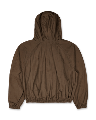Amomento Sheer Nylon Raglan Hooded Jumper | Rezet Store