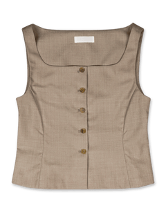 Amomento Scoop Neck Two Way Vest | Rezet Store