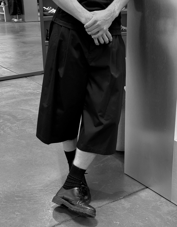 Two Tuck Wide Shorts