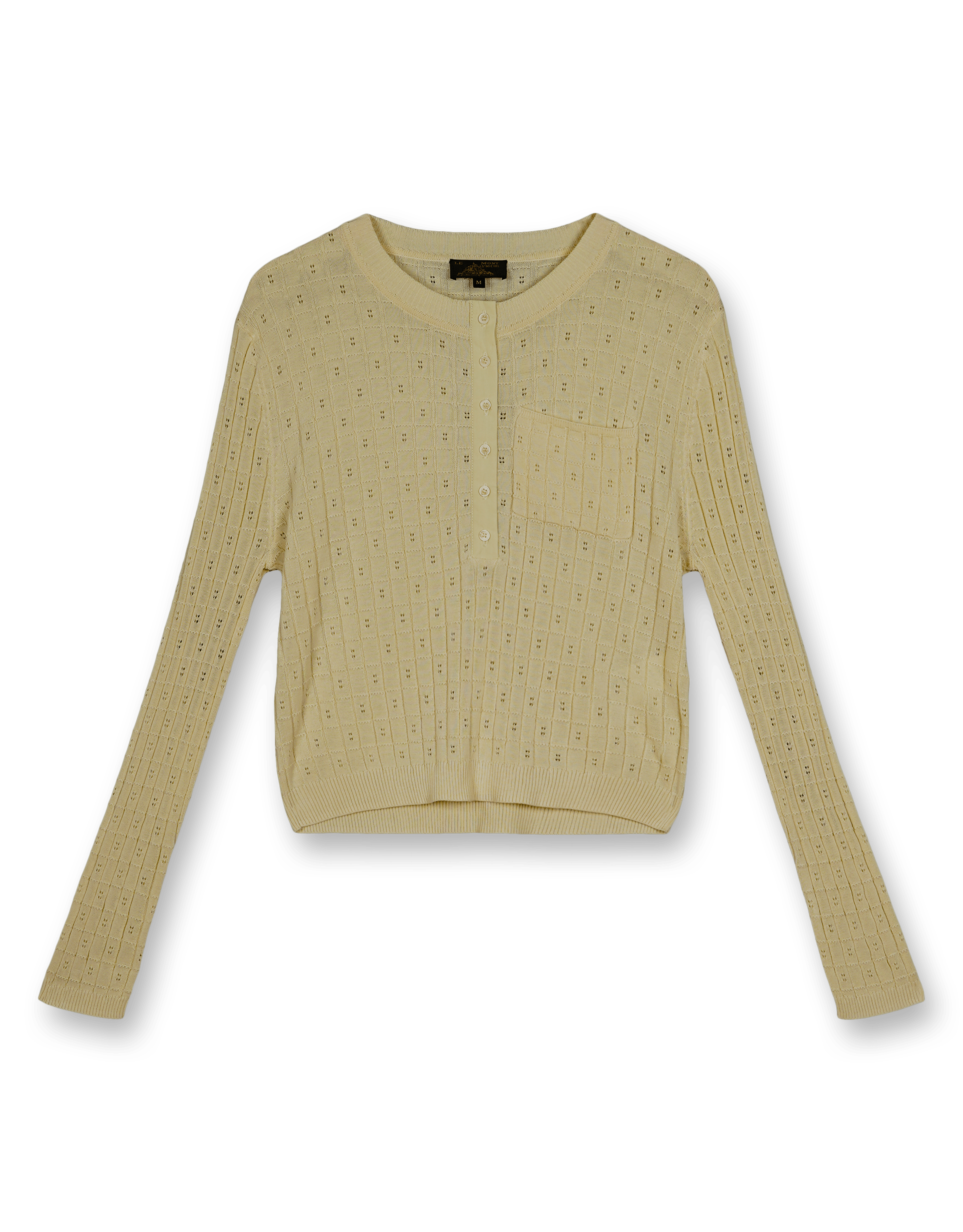 Cotton Crepe Sweater