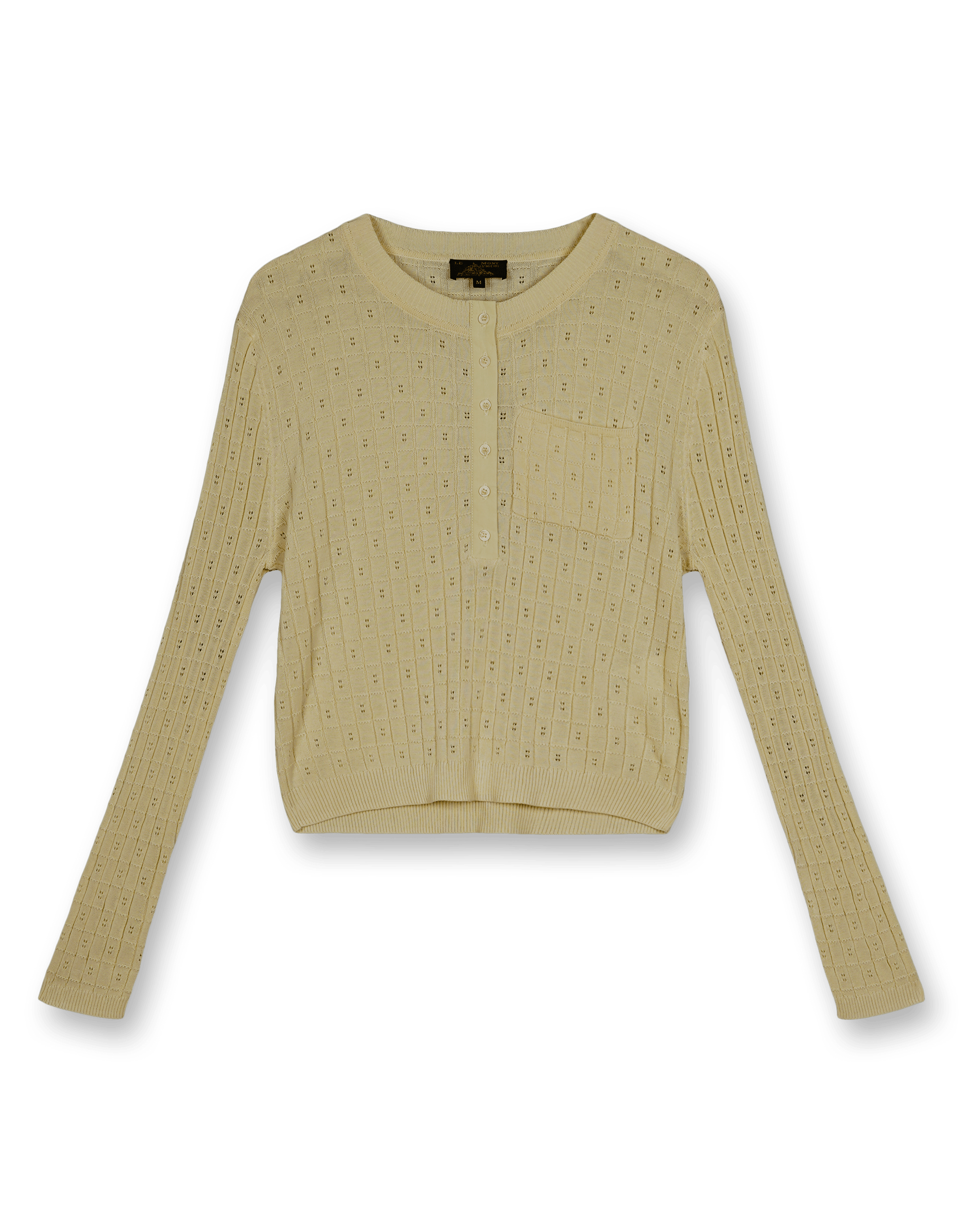 Cotton Crepe Sweater