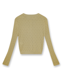 Cotton Crepe Sweater