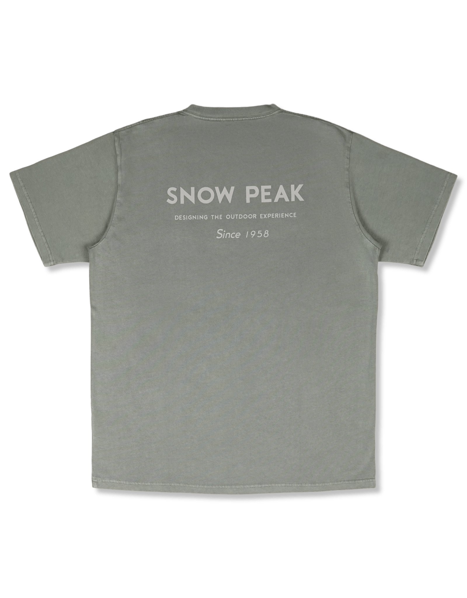 Snow Peak Garment Dyed T-Shirt | Rezet Store