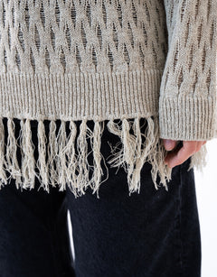 Tassel Crewneck Knit