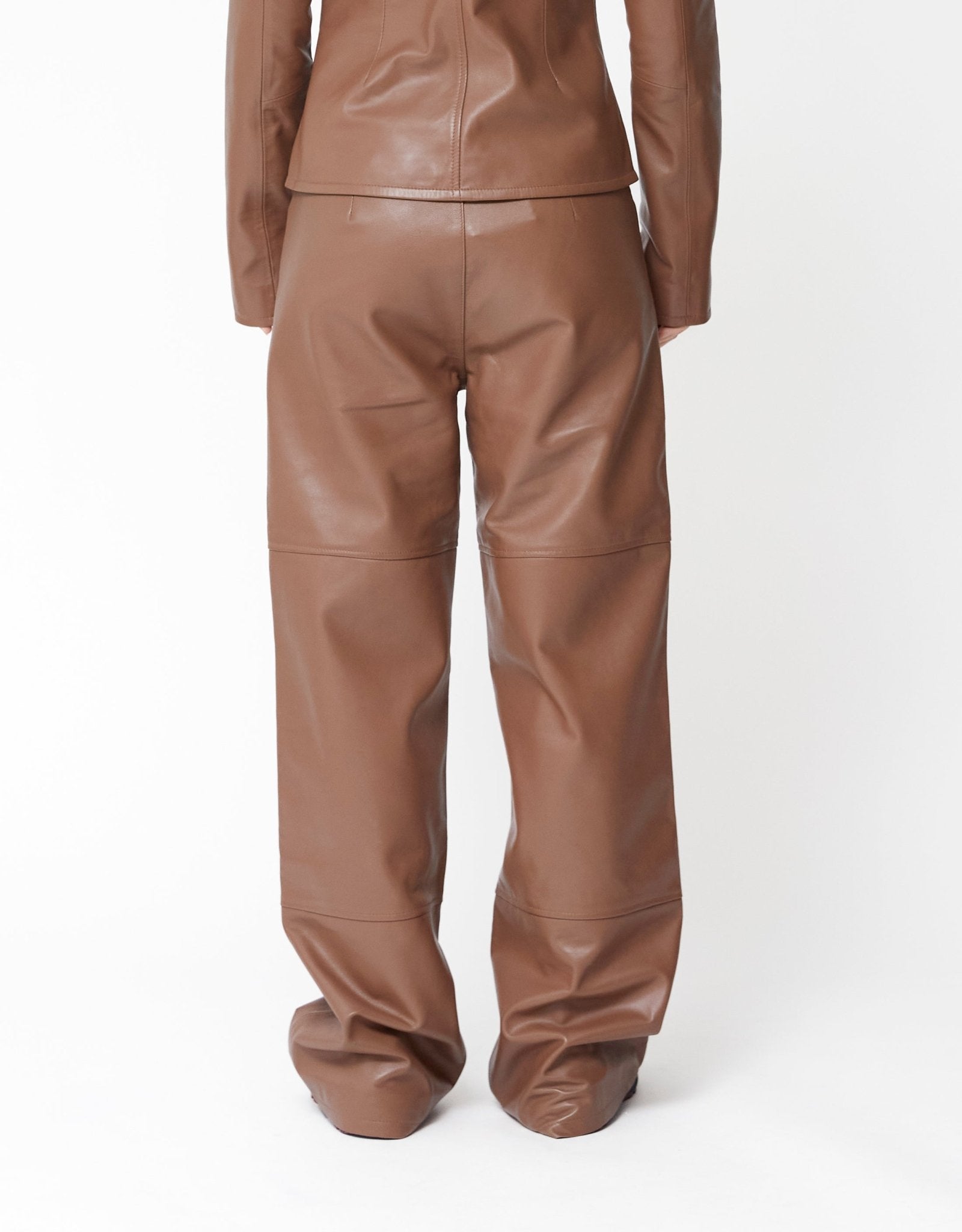 Scoop Leather Trousers