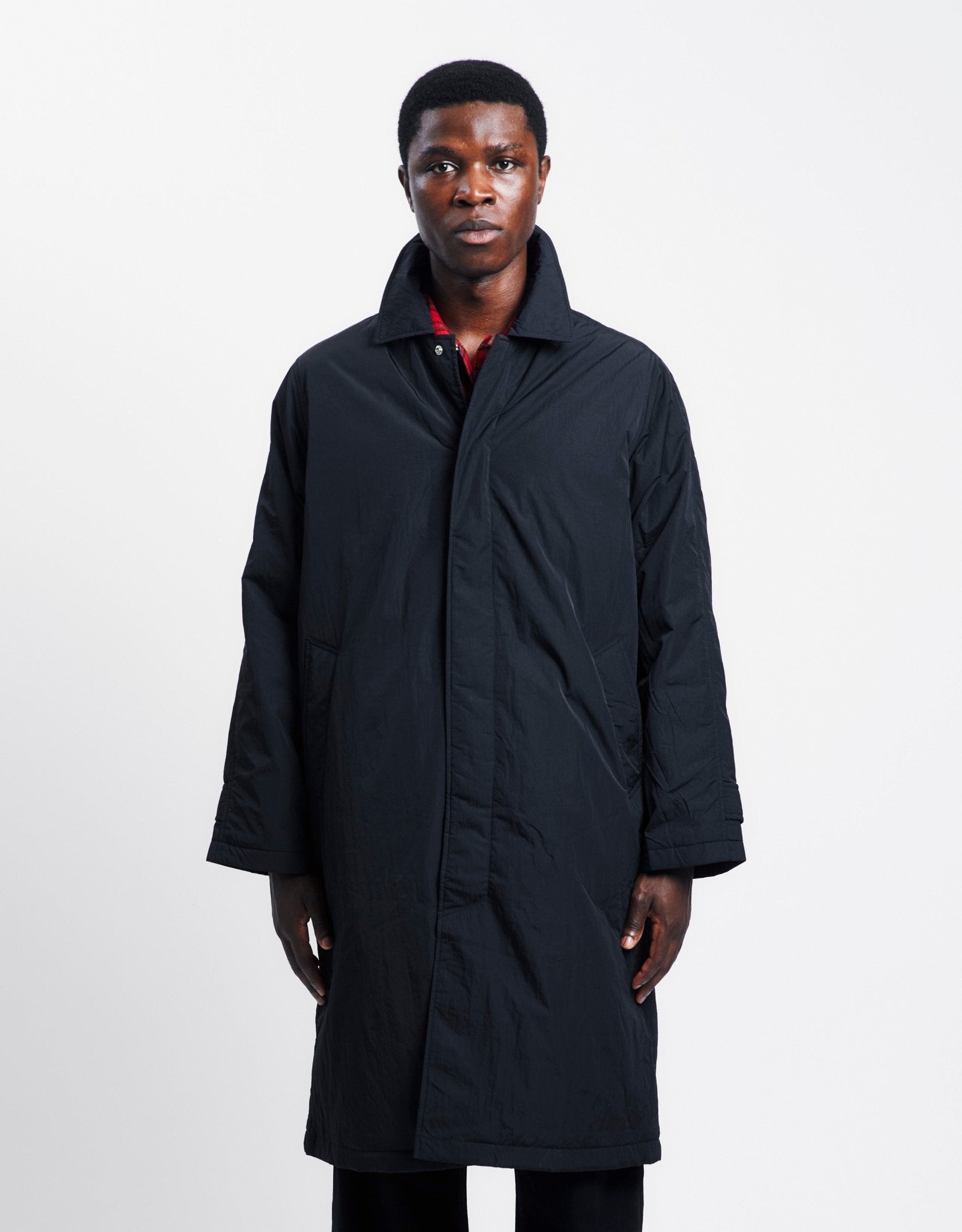 SUNFLOWER Relaxed Nylon Coat | Rezet Store
