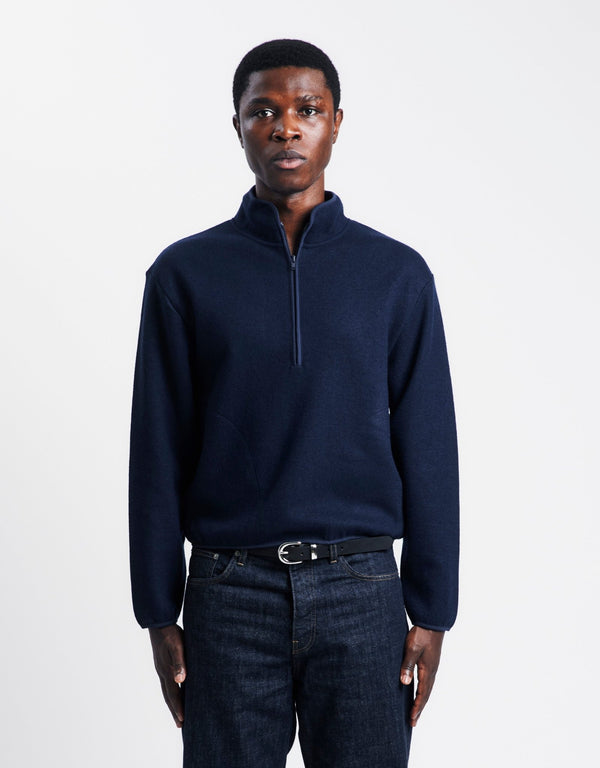 SUNFLOWER Wool Half Zip | Rezet Store