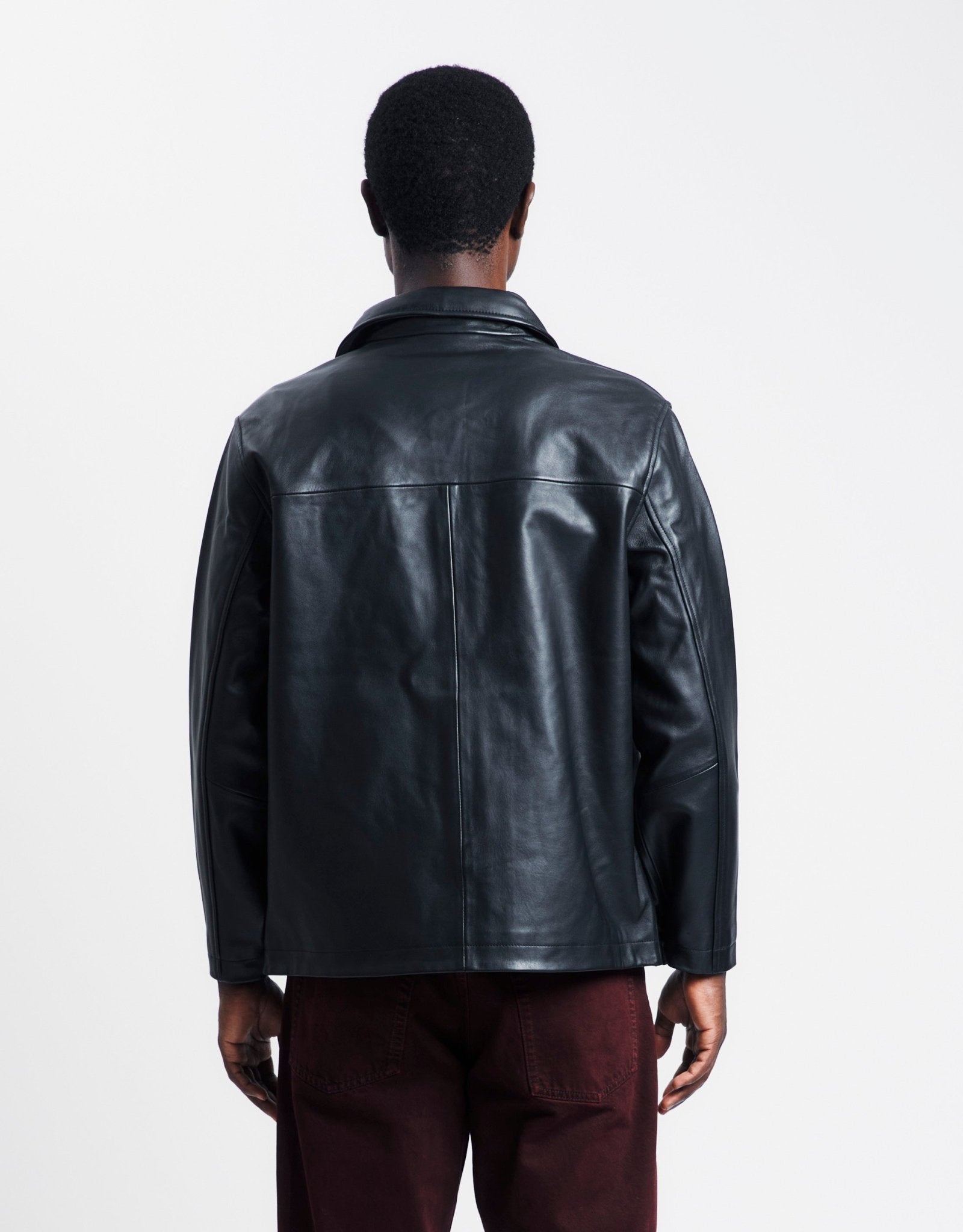 SUNFLOWER Coach Leather Jacket | Rezet Store
