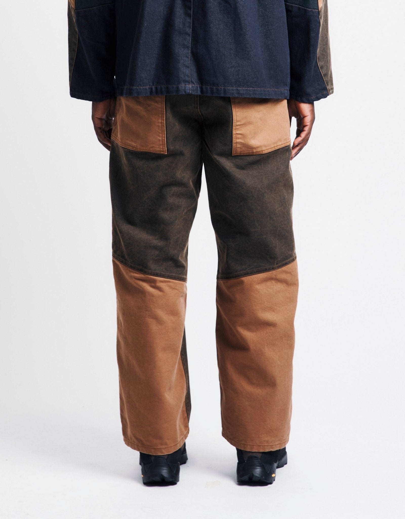 Andersson Bell Patchwork Carpenter Wide - Leg Jeans | Rezet Store