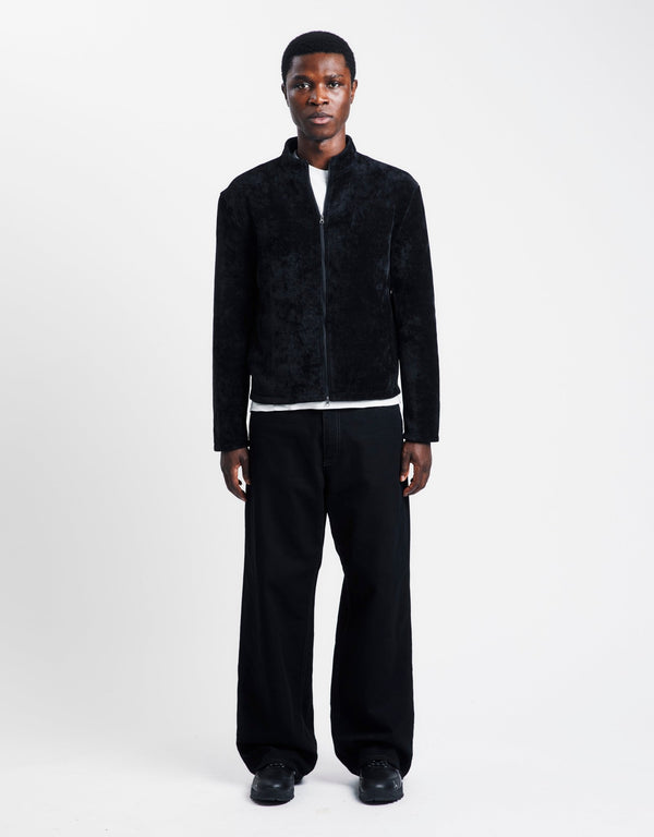 Amomento Velvet Zip Up Jumper | Rezet Store