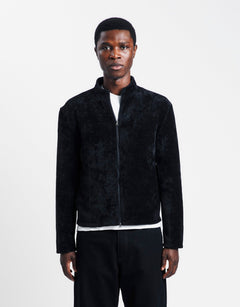 Amomento Velvet Zip Up Jumper | Rezet Store