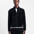 Amomento Velvet Zip Up Jumper | Rezet Store
