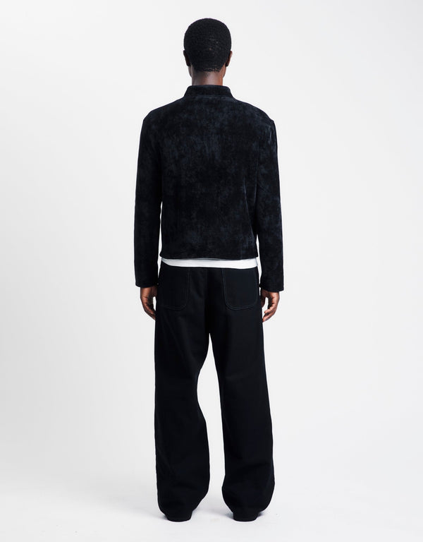 Amomento Velvet Zip Up Jumper | Rezet Store