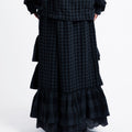 OPEN YY Rolled Waist Tiered Skirt | Rezet Store