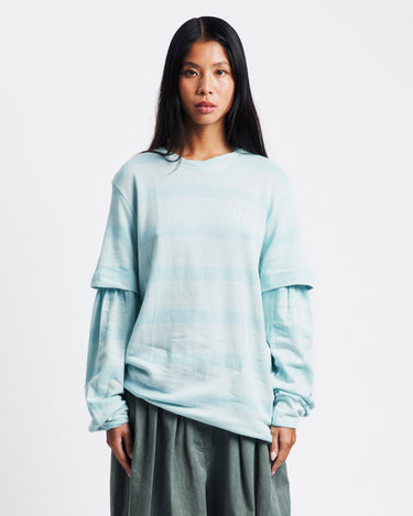 OPEN YY Layered Stripe T-Shirt | Rezet Store
